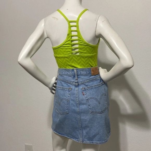 Levi's Blue Core Denim Skirt - Picture 3 of 3